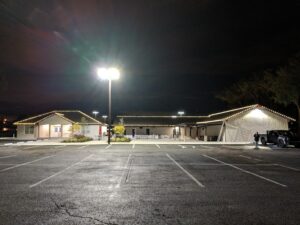 Christmas Light installation on your church near me
